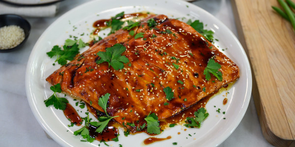 Simple Asian-Inspired Baked Salmon