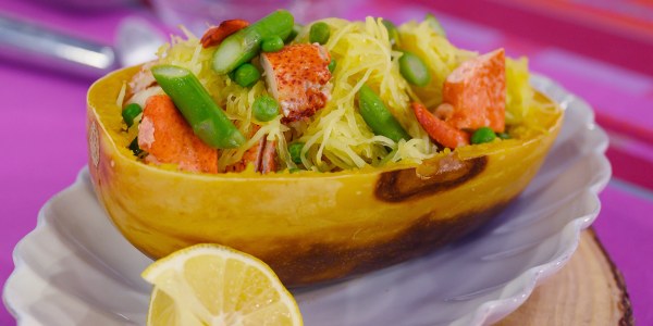 Fit-and-Fab Lobster Pasta