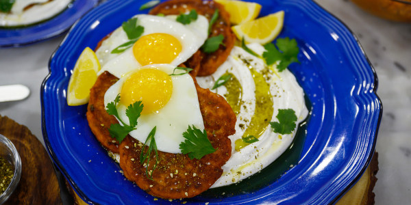 Savory Scallion and Sweet Potato Pancakes