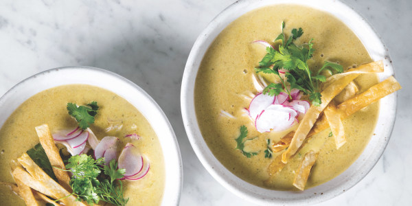 Joanna Gaines' Creamy Chicken Poblano Soup