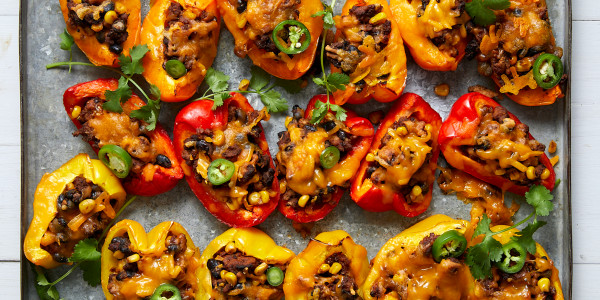 Joy Bauer's Loaded Bell Pepper 'Nachos'