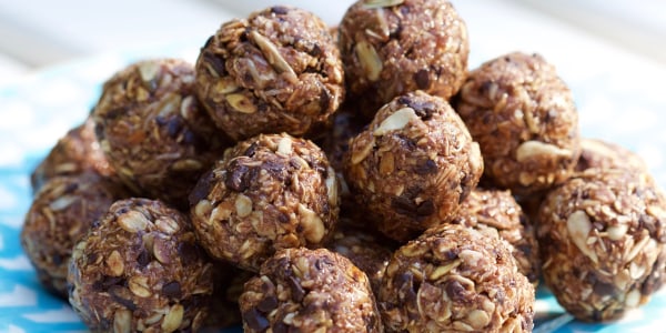 Dylan Dreyer's Oatmeal-Banana Balls with Chocolate Chips