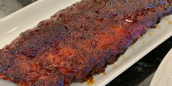 Oven-Barbecued Baby Back Ribs