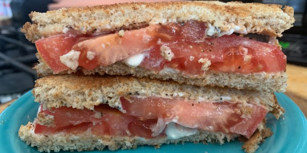 Tabitha Brown's Tomato Sandwich