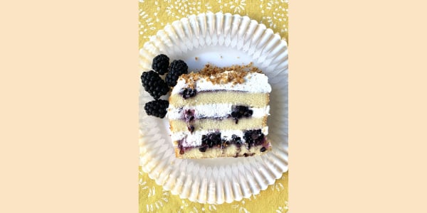 The Pioneer Woman's Blackberry Icebox Cake 