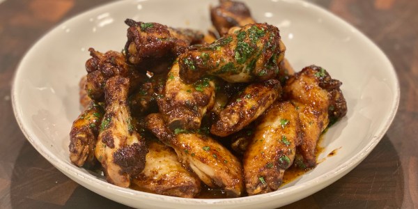Bobby Flay's Chipotle-Honey Glazed Chicken Wings