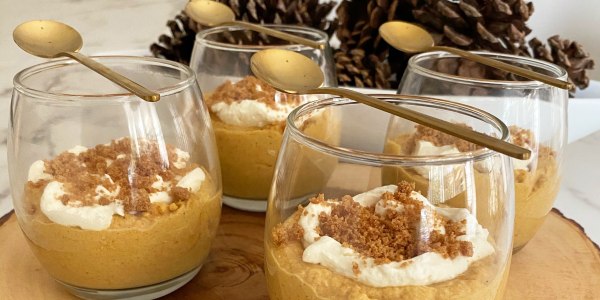 Chef Lovely's Pumpkin Pie Mousse