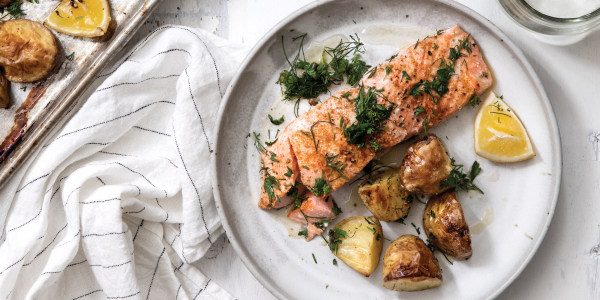 Joanna Gaines' Weeknight Salmon with New Potatoes and Dill