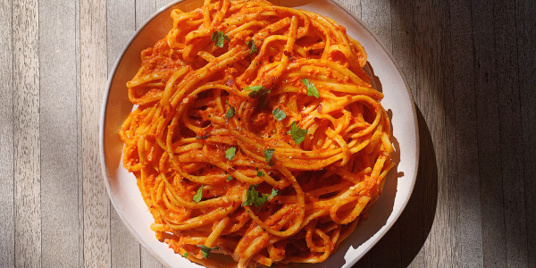 Roasted Red Pepper Pasta