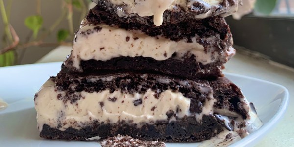 Perfect brownies and brownie ice cream sandwiches