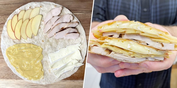 Chicken and Brie Wrap