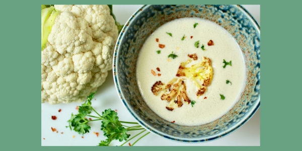 Charred Cauliflower Soup