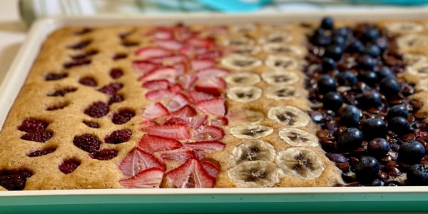 Sheet-Pan Pancake with Berries