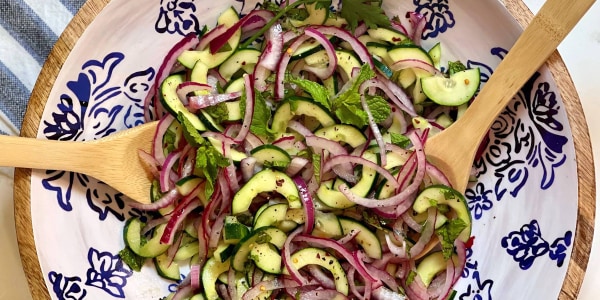 Summer Cucumber Salad with Fresh Herbs