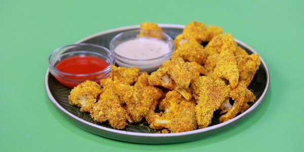 Spiced Cauliflower Poppers