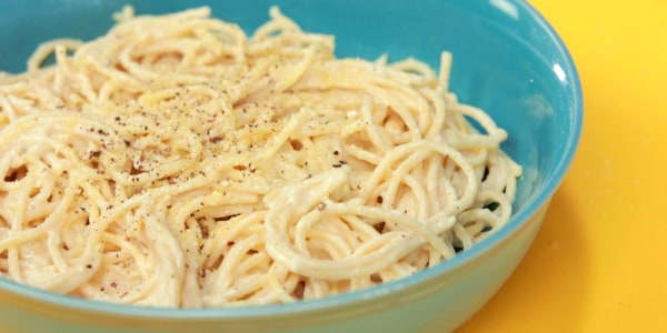  Creamy Vegan Cacio e Pepe