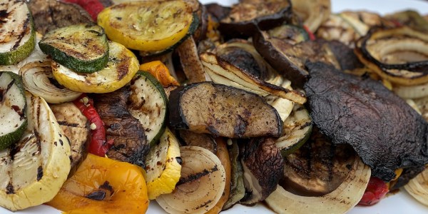 Marinated Grilled End-of-Summer Veggies