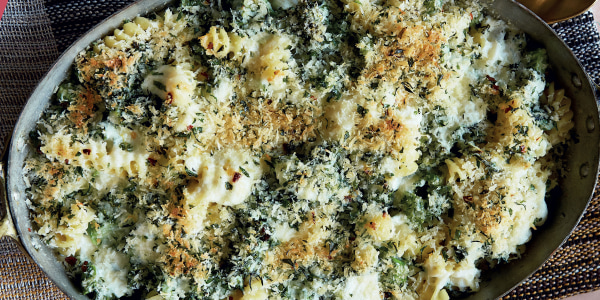 Baked Cheesy Mac and Broccoli