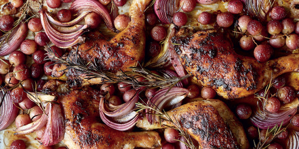 The Best Pan for Sheet Pan Dinners is Really Pretty, Too