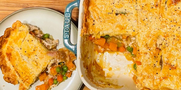 Chicken Potpie with Roasted Butternut Squash