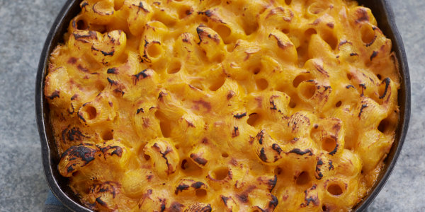 Brûléed Pumpkin Mac and Cheese