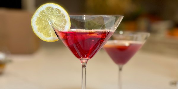 Joy's Cranberry-Lemon Martini