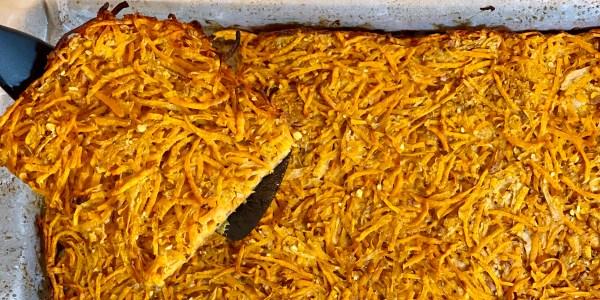 Joy Bauer's Sheet-Pan Sweet Potato Latkes