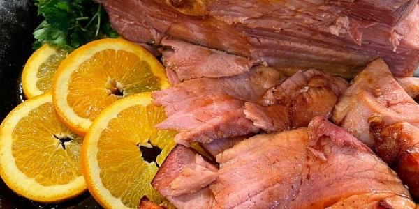 Brown Sugar-Orange Glazed Ham