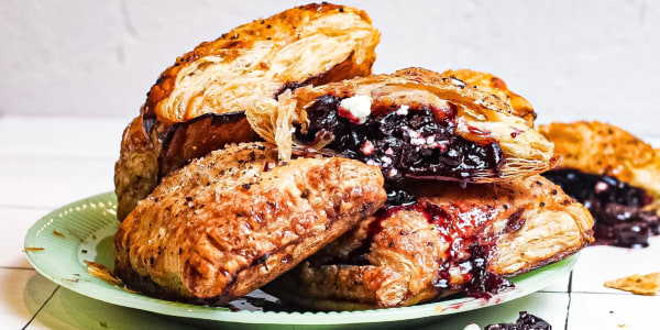 Cherry and Goat Cheese Hand Pies