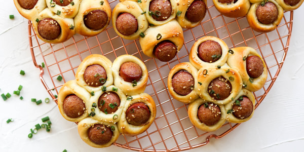 Hot Dog Flower Buns