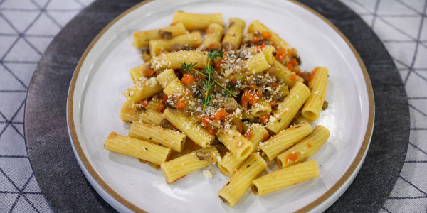 Mushroom Bolognese