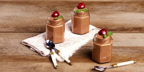 Vegan Chocolate-Amaretto Mousse
