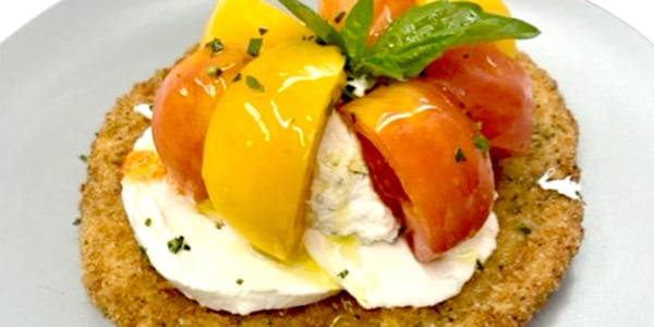 Chicken Milanese with Ricotta Cheese