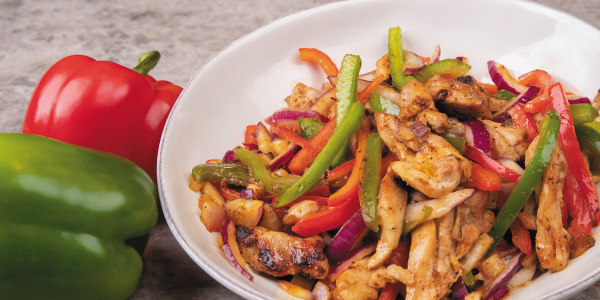 One-Skillet Chicken Fajitas