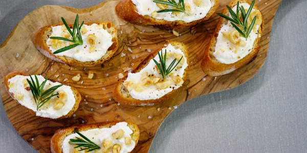 Ricotta Crostini