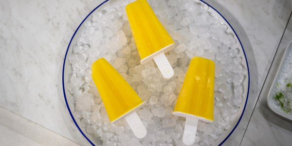 Mango Margarita Pops with Lime Salt