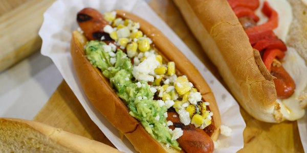 Dodger Dogs Sign, Best stadium hot dog I've ever eaten!