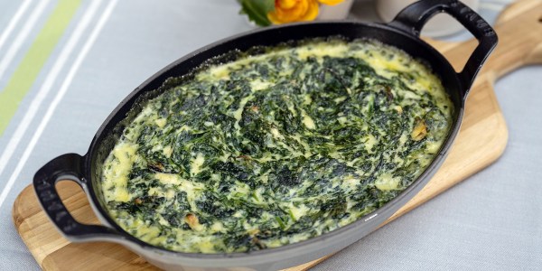 Herbaceous Creamed Spinach