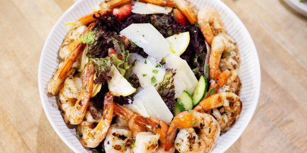 Grilled Shrimp Salad