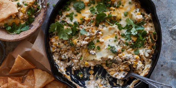 Poblano-Corn Cheese Dip