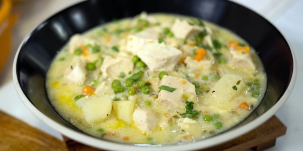Chicken Potpie Soup 