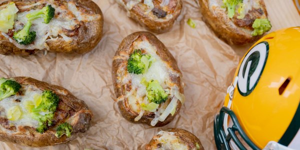Broccoli and Cheese Twice-Baked Potatoes