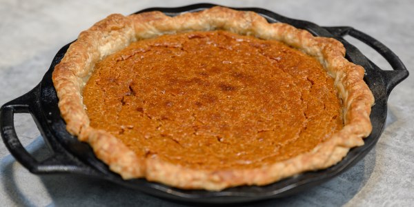 Sweet Potato and Plantain Pie