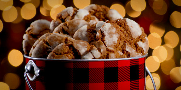 Ginger-Lemon Crinkle Cookies