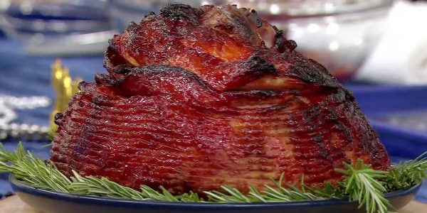 Gochujang-Honey Glazed Ham