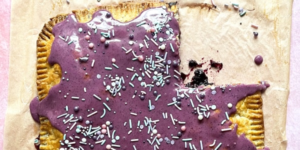 Giant Blueberry Pop Tart