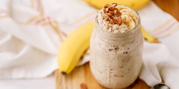 Banana Bread Overnight Oats