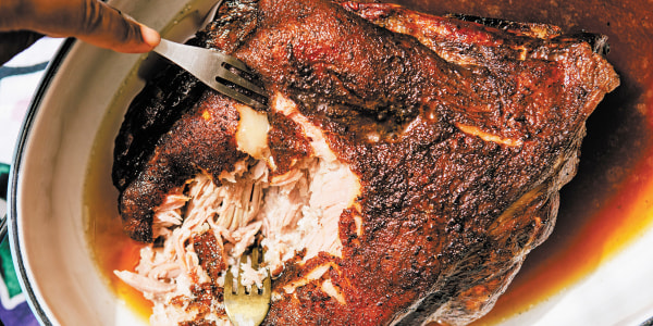 Mama Mitchell's Oven-Cooked Barbecue Pork Shoulder