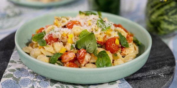 Creamy Garden Zucchini Pasta