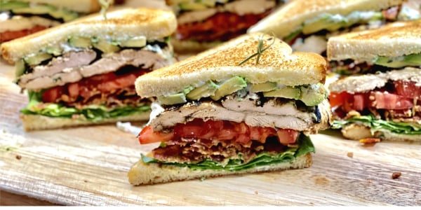 Grilled Italian Chicken BLAT Sandwich